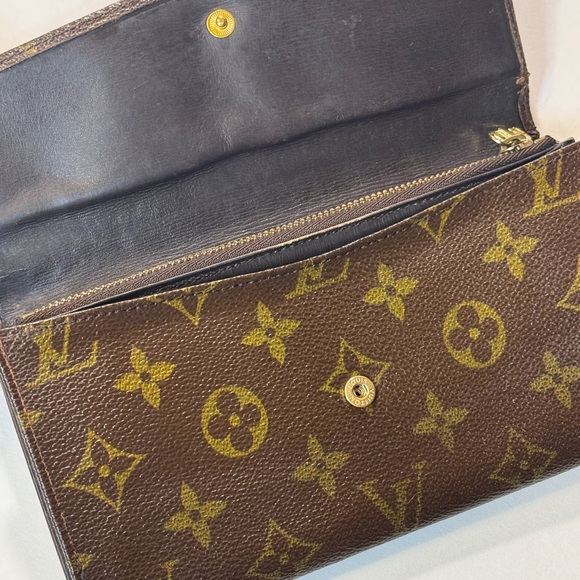 Louis Vuitton Sarah Vintage Monogram Wallet 80s edition - Picture 2 of 13
